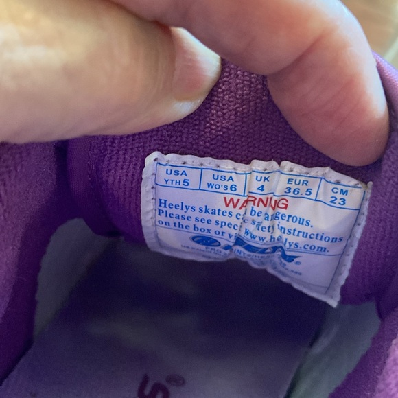 HEELYS GIRLS 🩷Purple & White - Picture 4 of 4